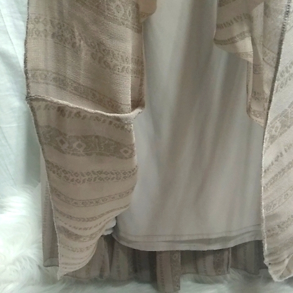 LAST DROP Free People Penny Georgette Babylon Lace/Bead Mini Dress SzSP Like New - Picture 7 of 10